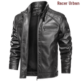 Jaqueta de Couro Masculina - Racer Urban